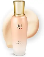 Sooryehan Bon Extra Moisture Emulsion (130ml /4.39 Fl Oz) - Korean Skincare, Luxury Premium High-end Moisture Emulsion Lotion by LG BEAUTY. Lightweight but Nourishing,