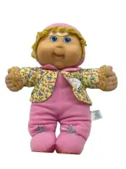 11”x9” VTG Cabbage Patch Kid Doll Cleaned Sanitized Sealed For Worry Free Use