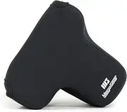 MegaGear Ultra Light Neoprene Camera Case Compatible with Sony Alpha A7 III, A7R III, A9 (28-70mm), Black (MG1568)