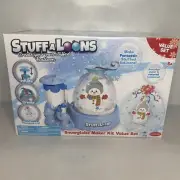 Stuffaloons Snowglobe Maker Kit Value Set Snowman New In Box - Ships Fast