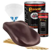 HOT ROD FLATZ Vintage Burgundy Pearl Gallon Kit URETHANE Flat Auto Car Paint Kit