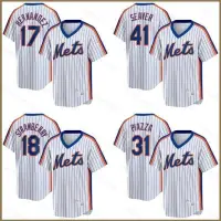 在飛比找蝦皮購物優惠-Ns2 美國職業棒球大聯盟紐約大都會隊棒球 T 恤 Hern