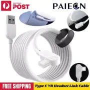 Paiegn For Oculus Quest 2 Fast Charging USB A to Type C VR Headset Link Cable 5M