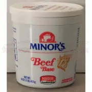 Nestle Minors Ljm No Added Msg Beef Base (1 lb. Packs, 6 Per Case)