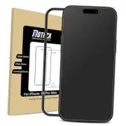 Matte Glass Screen Protector for iPhone 16 Pro Max (6.9 inch) Anti-Glare &