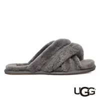 在飛比找momo購物網優惠-【UGG】女鞋/拖鞋/懶人鞋 Scuffita(炭灰色-UG