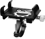 Bicycle Mobile Phone Mount Aluminium Cycle Handlebar Phone Holder for 3.0-6.8 inches Phone Mount Bracket