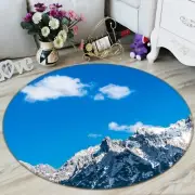 3D Snow Mountain ZHUA011 Game Non Slip Rug Mat Photo Carpet Zoe