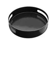 Lazy Susan Turntable, Sayzh Turntable Organizer, Spice Rack Rotating For Kitchen Pantry Cabinet Cupboard Table Countertop, Metal Steel, 10 Inch, Black