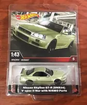 Nissan Skyline GT-R (BNR34) V-Spec II Nur with NISMO Parts Die Cast Car