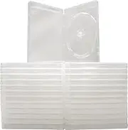 (25) Empty Standard CLEAR 14MM Replacement Boxes / Cases with out logo for Playstation 3 (PS3) Games VGBR14PS3CL