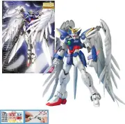 BANDAI MG 1/100 XXXG-00W0 WING GUNDAM ZERO CUSTOM EW Plastic Model Kit Gundam W