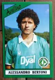 Alessandro Bertoni N.29 Avellino Figurine Calciatori Panini Edition 1987/88