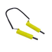 Ice Fishing Ice Pick Ice Rescue Crawling Aid Winter Ice Breaker Ice Climbing Metal Ice Pick Heads Yellow Black