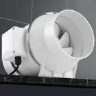 AU Exhaust Fan Home Inline Pipe Duct Fan Bathroom Extractor Ventilation (4 inch)