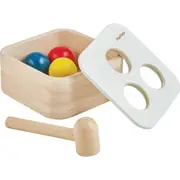 Plan Toys Punch & Drop Bin Kids/Childrens Interactive Play Fun Toy Playset 12M+