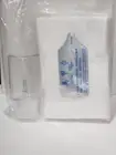 BRAND NEW: SQUARE COTTON PADS AND EMPTY ACETONE DISPENSING PUMP BOTTLE