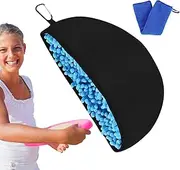 Disc Towel for Cleaning - Pocket Flying Ring Wiping Cloth - Flying Disc Golf Towel Accessories Equipment, Multifunctional Cleaning Tool