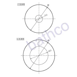 衛浴王 TOTO 止水皮 CS260BM SH260BA HH11027