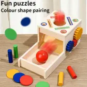 Shape Sorting Cube Matching Blocks Fine Motor Skills Sensory Educational Toy for