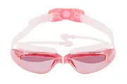 Swimming Goggles Professional Anti Fog No Leaking Wide View-Pink