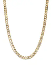 Bloomingdale's Fine Collection Polished Curb Link Chain Necklace in 14K Yellow Gold, 20