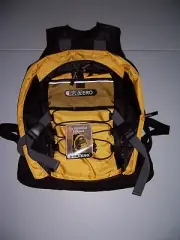 SUBZERO THE ADRENALINE BACKPACK MODEL BP5133 YELLOW & BLACK NEW!