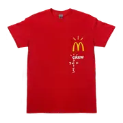 Travis Scott x McDonald's Crew T-Shirt Red