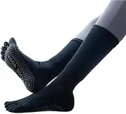 [nonono] Yoga Socks Women Yoga Socks Anti Slip Pilates Dancing Toes Separated Socks Sports Socks for Autumn and Winter 1