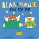 硬頁遊戲書：小熊小鼠睡覺時間到囉 Bear and Mouse: Time for Bed