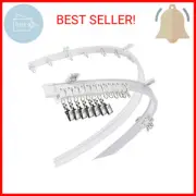 Jetec Curved Ceiling Curtain Track Bendable Mount for Curtain Rail Bunk Bed Bay