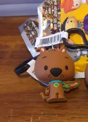 WB Scooby Doo Figural Bag Clip Scooby Doo monogram 1 toy only!
