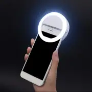 Portable Clip on Selfie Ring Light for Phones W/ Rechargeable 36 Bright LEDs