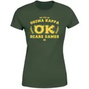Monsters Inc. Oozma Kappa Scare Games Women's T-Shirt - Green