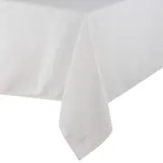 Ladelle Seno Polyester/Linen 150x230cm Rectangular Tablecloth/Cover Flax
