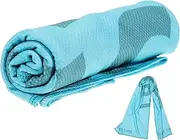 BELLIFFY Workout Towel Sports Towel Cooling Feature Bathing Towel for Hiking Quick Dry Towel for Fitness