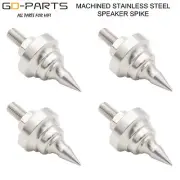 30x60mm Stainless Steel Audio Speaker AMP Rack Isolation Spikes Cones M8 Thread