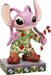 Enesco Disney Traditions by Jim Shore Lilo and Stitch Angel in Christmas
