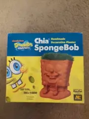 Nickelodeon SpongeBob Square Pants Chia Pet Decorative Planter NEW