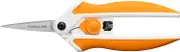 Fiskars Micro-Tip Easy Action Scissors, Precision Cutting Stainless Steel Blades, SoftGrip Handle