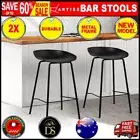 RETURNs Artiss Kitchen Bar Stools Bar Stool Counter Chairs Metal Black Barstools