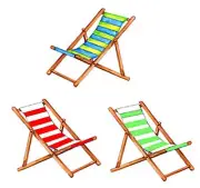 Deck Beach Chairs Overglaze Waterslide Ceramic Decals