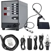 Permanent Jewelry Welder Kit, 110V 100W Automatic Spot Welder Machine, Pulse Argon Arc Welding Machine for DIY Jewelry Repair Dental Hardware Workpiece Pure Gold Tool, 50-600A