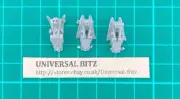 Gargoyles x 3 G Mausoleum Garden Of Morr Warhammer Scenery RARE OOP Y8 E