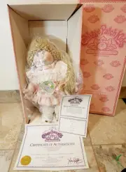 Applause | Jessica Louise 1984 Cabbage Patch Kids 16" Porcelain Doll BRAND NEW ✨
