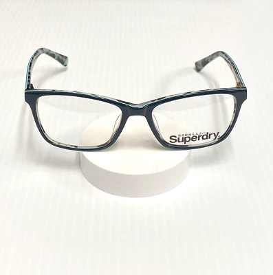 Brand New, Superdry Eyeglasses Style Jaime C107 GL Green/Aqua 52[]16-140 w/Case