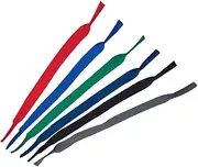 [DOITOOL] Sports Glasses Strap 6pcs Sunglasses Belt Cord Elastic Eyewear Cord 6 Colors Black Grey Dark Blue Green Red