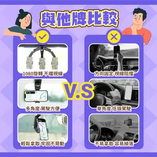 OP生活｜遮陽板支架 汽車手機支架 車用手機支架 手機架 導航手機架 手機支架 遮陽板手機架 手機配件 車架配件 車用