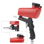 1/4" Air Sandblasting Gun Hand Held Sand Blaster For Shot Media Blasting Adjust