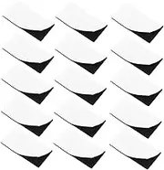 Angoily 15Sets Self Adhesive Hook Loop Tapes Durable Fixing Strips for Home Organization DIY Projects and Carpet Fixing Easy to Cut Versatile Use